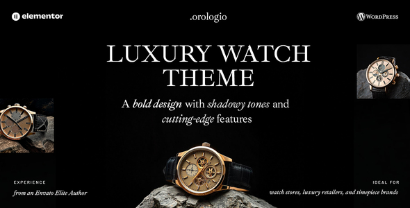 Orologio Preview Wordpress Theme - Rating, Reviews, Preview, Demo & Download
