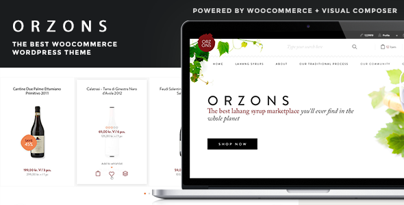 Orzons Preview Wordpress Theme - Rating, Reviews, Preview, Demo & Download