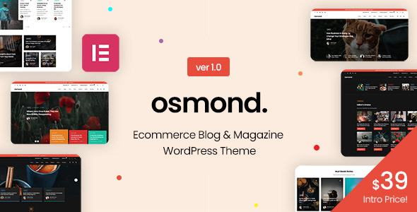 Osmond Preview Wordpress Theme - Rating, Reviews, Preview, Demo & Download