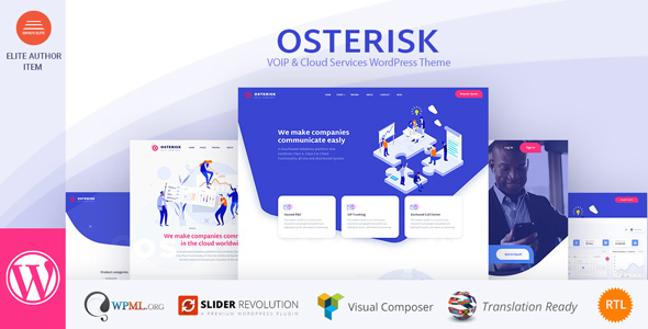 Osterisk Preview Wordpress Theme - Rating, Reviews, Preview, Demo & Download