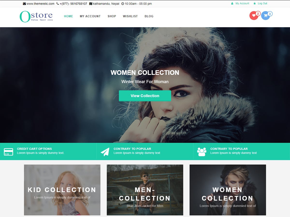 OStore Preview Wordpress Theme - Rating, Reviews, Preview, Demo & Download