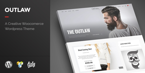 Outlaw Preview Wordpress Theme - Rating, Reviews, Preview, Demo & Download