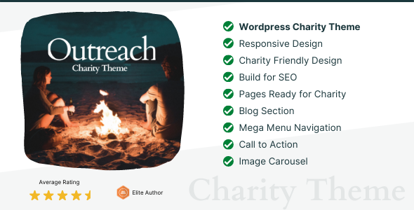 Outreach Preview Wordpress Theme - Rating, Reviews, Preview, Demo & Download