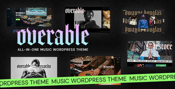Overable Preview Wordpress Theme - Rating, Reviews, Preview, Demo & Download