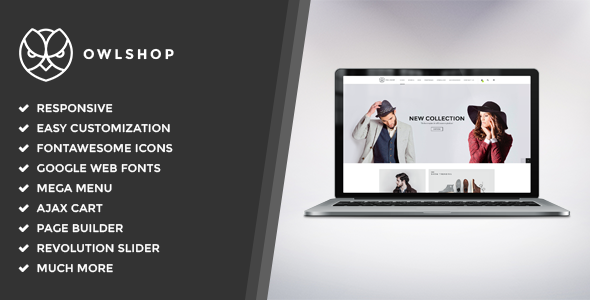 Owlshop Preview Wordpress Theme - Rating, Reviews, Preview, Demo & Download