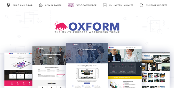 Oxform Preview Wordpress Theme - Rating, Reviews, Preview, Demo & Download