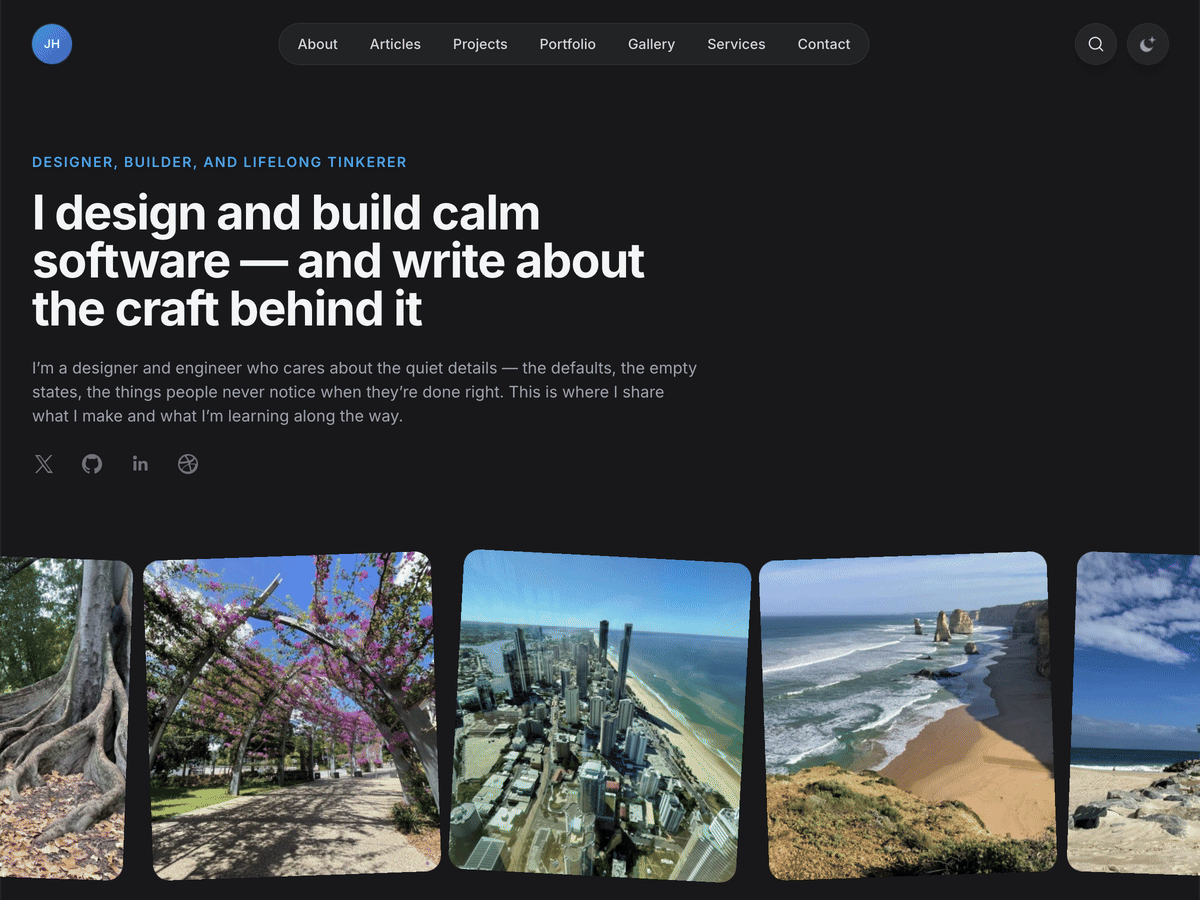 OZ Personal Preview Wordpress Theme - Rating, Reviews, Preview, Demo & Download