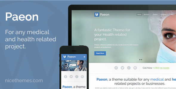 Paeon Preview Wordpress Theme - Rating, Reviews, Preview, Demo & Download