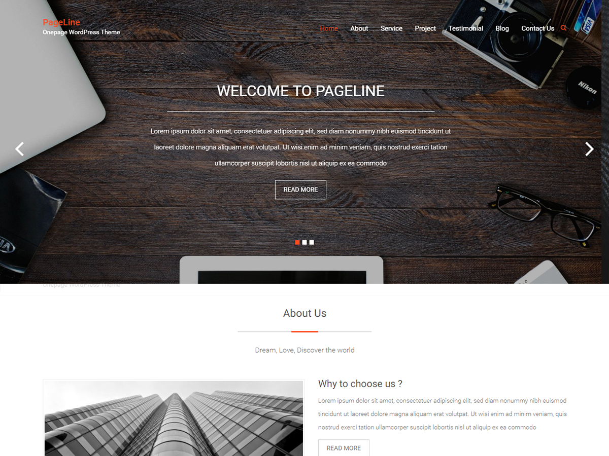 PageLine Preview Wordpress Theme - Rating, Reviews, Preview, Demo & Download