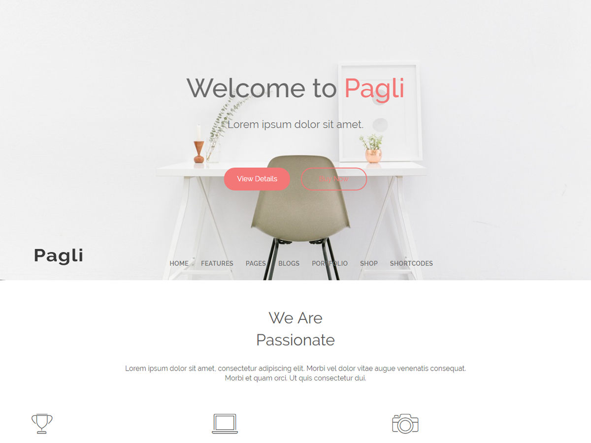 Pagli Preview Wordpress Theme - Rating, Reviews, Preview, Demo & Download