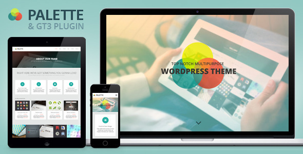Palette Preview Wordpress Theme - Rating, Reviews, Preview, Demo & Download