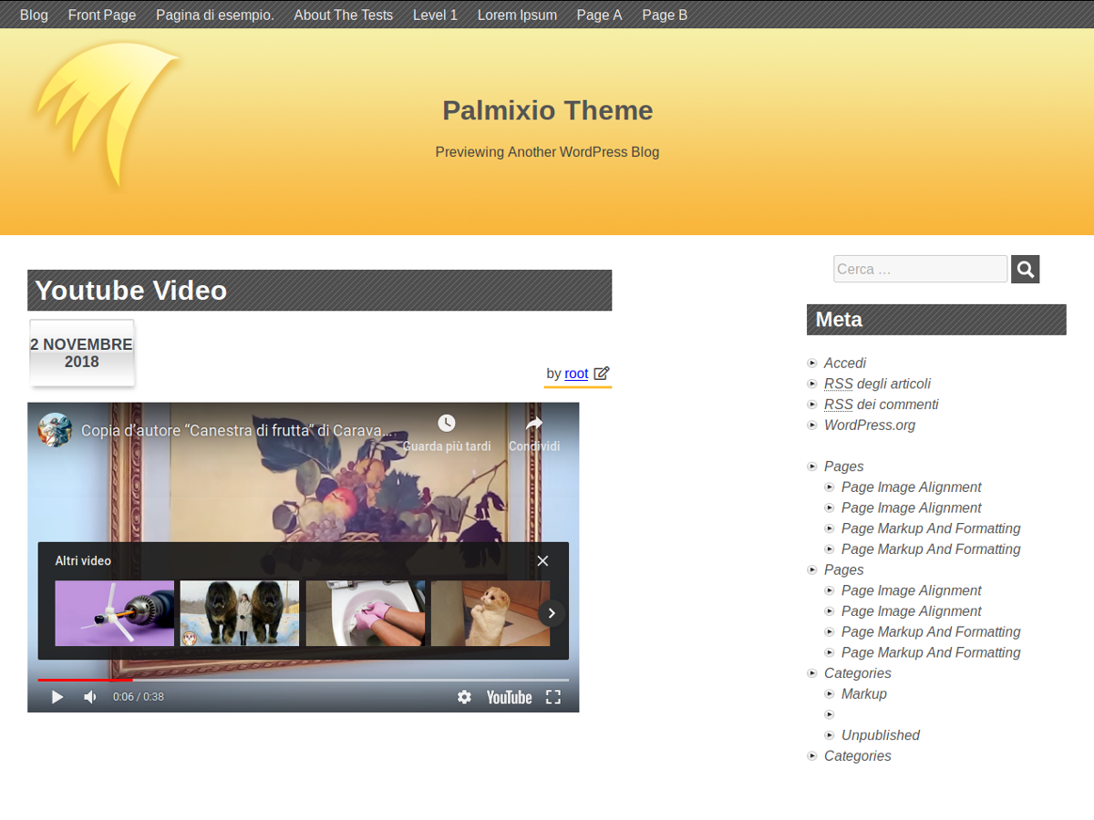 Palmixio Preview Wordpress Theme - Rating, Reviews, Preview, Demo & Download