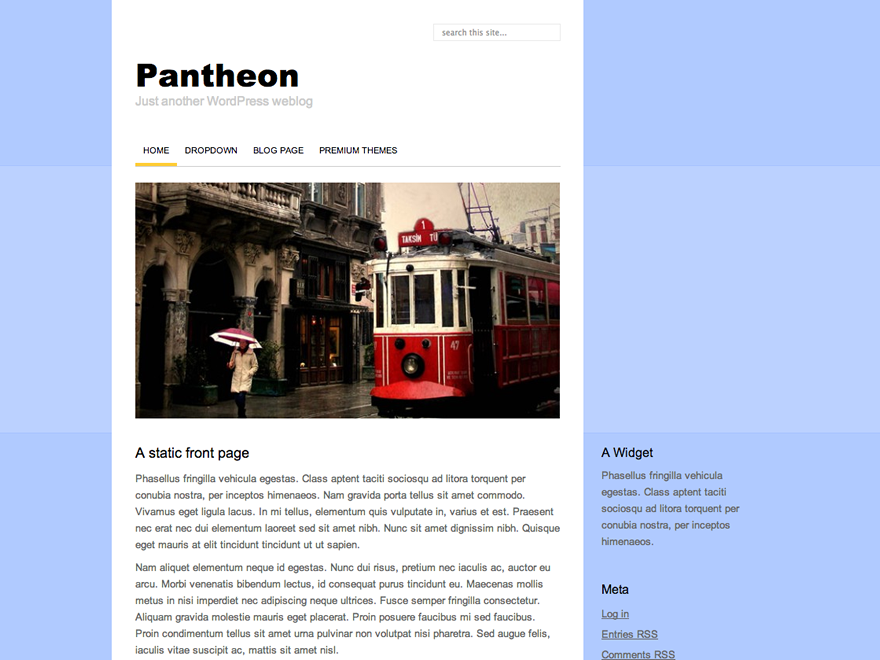 Pantheon Preview Wordpress Theme - Rating, Reviews, Preview, Demo & Download