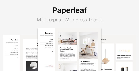 Paperleaf Preview Wordpress Theme - Rating, Reviews, Preview, Demo & Download