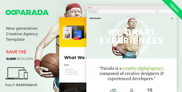 Parada Preview Wordpress Theme - Rating, Reviews, Preview, Demo & Download