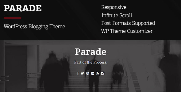 Parade Preview Wordpress Theme - Rating, Reviews, Preview, Demo & Download