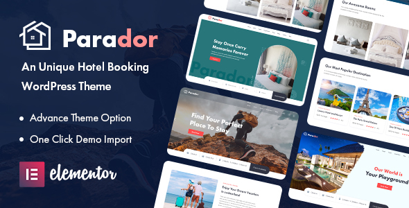 Parador Preview Wordpress Theme - Rating, Reviews, Preview, Demo & Download