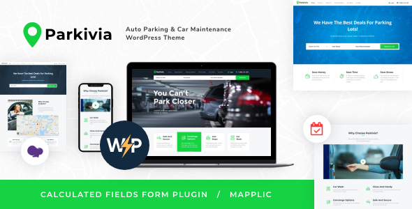 Parkivia Preview Wordpress Theme - Rating, Reviews, Preview, Demo & Download