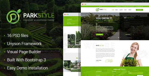 Parkstyle Preview Wordpress Theme - Rating, Reviews, Preview, Demo & Download