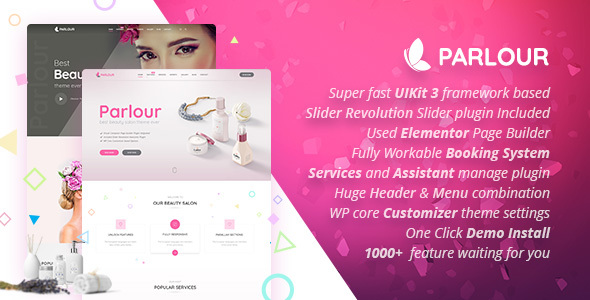 Parlour Preview Wordpress Theme - Rating, Reviews, Preview, Demo & Download