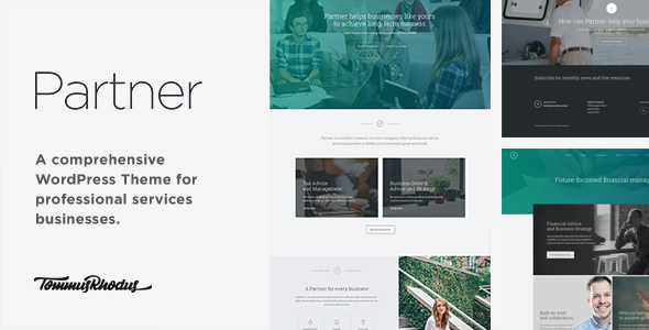 Partner Preview Wordpress Theme - Rating, Reviews, Preview, Demo & Download