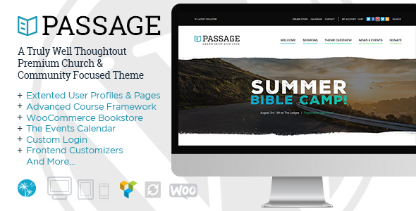 Passage Preview Wordpress Theme - Rating, Reviews, Preview, Demo & Download