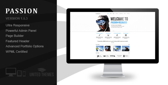 Passion Reloaded Preview Wordpress Theme - Rating, Reviews, Preview, Demo & Download