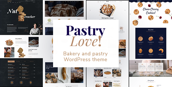 Pastry Love Preview Wordpress Theme - Rating, Reviews, Preview, Demo & Download