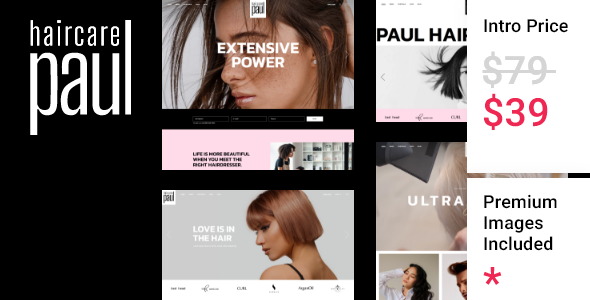 PaulHair Preview Wordpress Theme - Rating, Reviews, Preview, Demo & Download