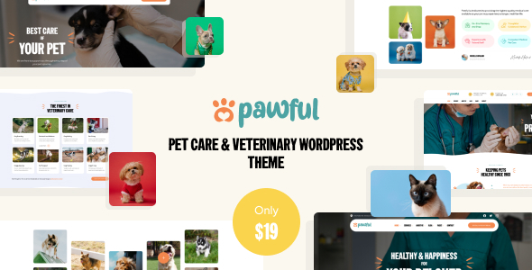 Pawful Preview Wordpress Theme - Rating, Reviews, Preview, Demo & Download