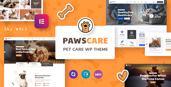 PawsCare Preview Wordpress Theme - Rating, Reviews, Preview, Demo & Download