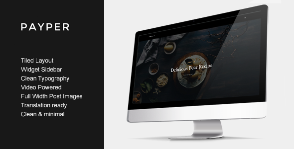 Payper Preview Wordpress Theme - Rating, Reviews, Preview, Demo & Download