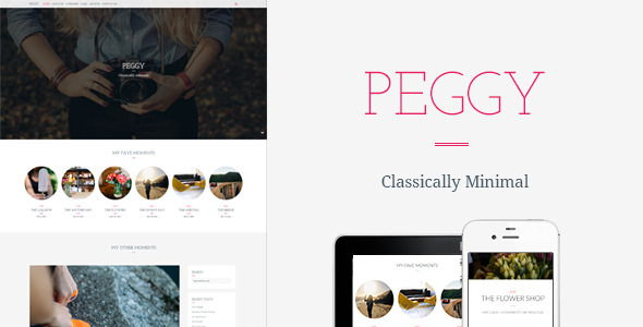 Peggy Preview Wordpress Theme - Rating, Reviews, Preview, Demo & Download