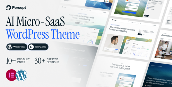 Percept Preview Wordpress Theme - Rating, Reviews, Preview, Demo & Download