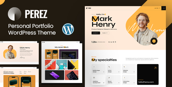 Perez Preview Wordpress Theme - Rating, Reviews, Preview, Demo & Download