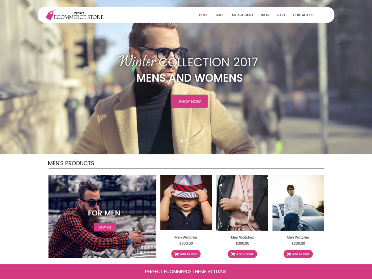 Perfect Ecommerce Preview Wordpress Theme - Rating, Reviews, Preview, Demo & Download