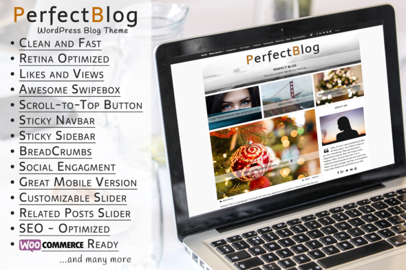 PerfectBlog Preview Wordpress Theme - Rating, Reviews, Preview, Demo & Download