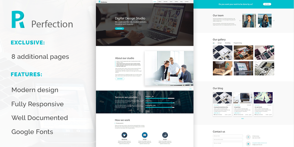 Perfection Preview Wordpress Theme - Rating, Reviews, Preview, Demo & Download