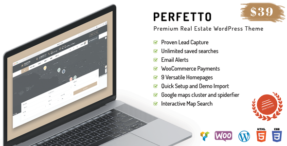 Perfetto Preview Wordpress Theme - Rating, Reviews, Preview, Demo & Download