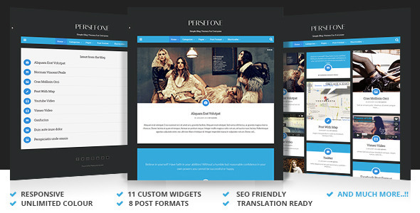 Persefone Preview Wordpress Theme - Rating, Reviews, Preview, Demo & Download