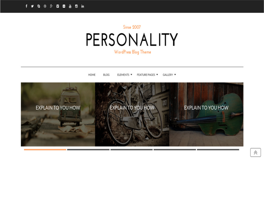 Personality Preview Wordpress Theme - Rating, Reviews, Preview, Demo & Download
