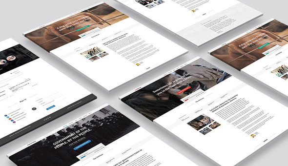 Petition WeChange Preview Wordpress Theme - Rating, Reviews, Preview, Demo & Download