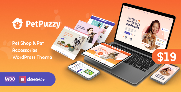 PetPuzzy Preview Wordpress Theme - Rating, Reviews, Preview, Demo & Download