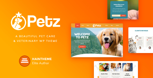 Petz Preview Wordpress Theme - Rating, Reviews, Preview, Demo & Download