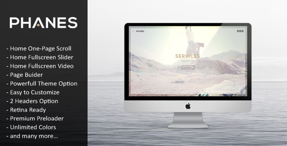 Phanes Preview Wordpress Theme - Rating, Reviews, Preview, Demo & Download
