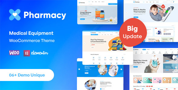 Pharmacy WooCommerce Preview Wordpress Theme - Rating, Reviews, Preview, Demo & Download
