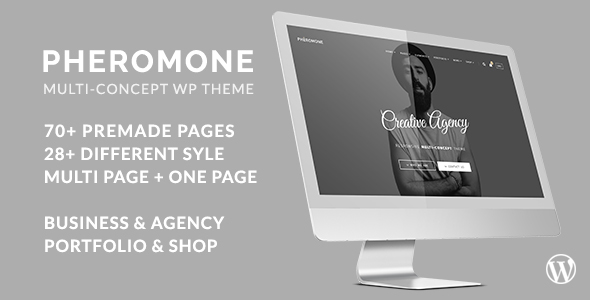 Pheromone Preview Wordpress Theme - Rating, Reviews, Preview, Demo & Download