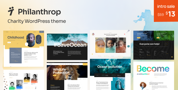 Philantrop Preview Wordpress Theme - Rating, Reviews, Preview, Demo & Download