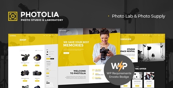 Photolia Preview Wordpress Theme - Rating, Reviews, Preview, Demo & Download