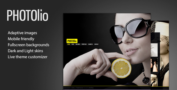 Photolio Preview Wordpress Theme - Rating, Reviews, Preview, Demo & Download